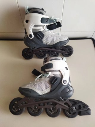 Patines Oxelo Fitness Fit 500 Gris talla 39