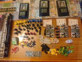 Antiguo juego de mesa "Cruzada Estelar" de MB.