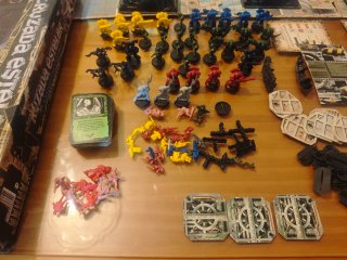 Antiguo juego de mesa "Cruzada Estelar" de MB.