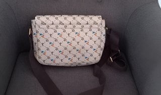Bolso estampado Donald Beige Multicolor
