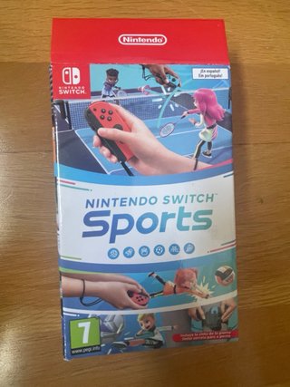 Nintendo Switch Sports con adaptador de pierna