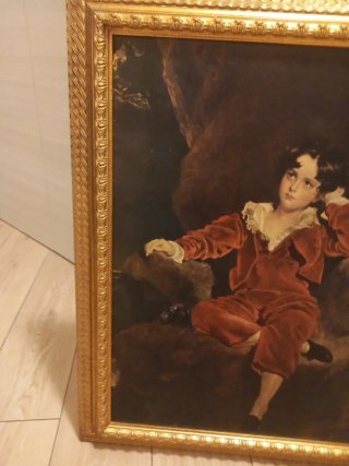 Quadro olio su tela anni 70-80