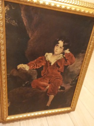 Quadro olio su tela anni 70-80