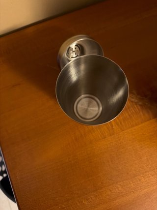 Shaker per cocktail in metallo