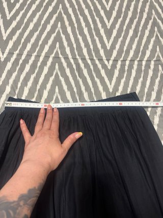 Falda Zara negra Talla S