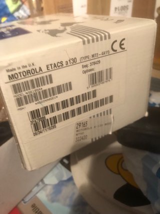 Teléfono Móvil Motorola A130 Negro