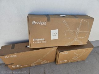 Carro Cybex Priam Silla Capazo Gris