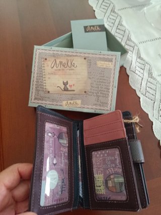 Cartera Anekke multicolor con monedero sin estrena
