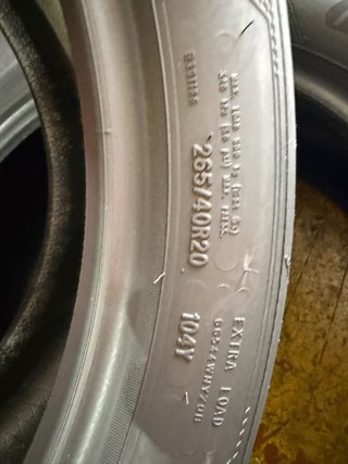 Neumático 265/40 R20 104Y Goodyear
