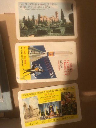 Lote Postales y Calendarios Antiguos
