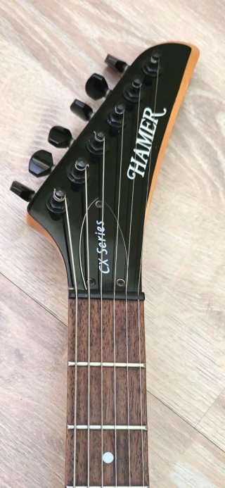 Guitarra Hamer Californian CX 2003 Negra