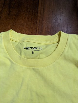 Carhartt Yellow T-Shirt Man