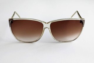 Gafas de sol mujer beige y marrón