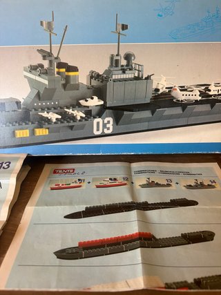 Caja Tente Barcos 80s Catálogo no piezas batco