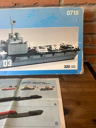 Caja Tente Barcos 80s Catálogo no piezas batco