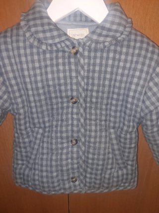 Chaqueta cuadros vichy de 36 meses