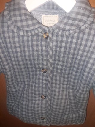 Chaqueta cuadros vichy de 36 meses