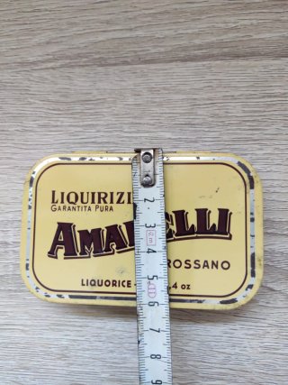 Caja metálica Amarelli Licorizia