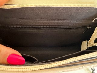Bolso YSL Beige y Negro