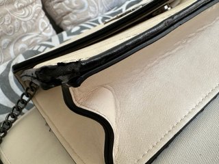 Bolso YSL Beige y Negro
