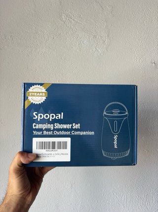 Ducha Portátil Spopal 8000mAh Camping