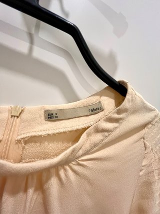Blusa Sfera Beige Fluida