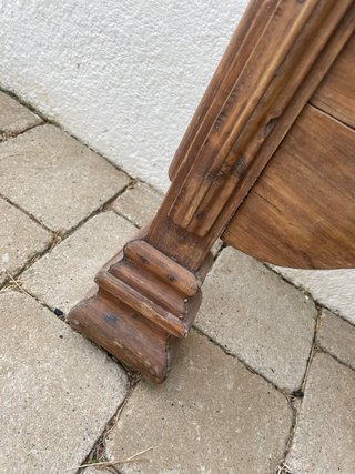 Cabecero y piecero de cama antiguo para restaurar