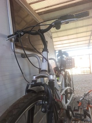 Bicicleta de paseo Btwin Trekking