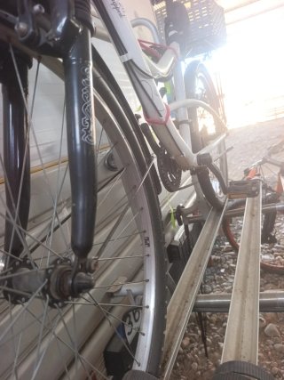Bicicleta de paseo Btwin Trekking