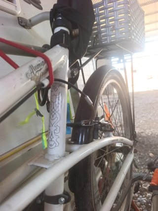 Bicicleta de paseo Btwin Trekking