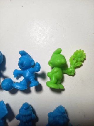Lote de 6 figuras de Pitufos