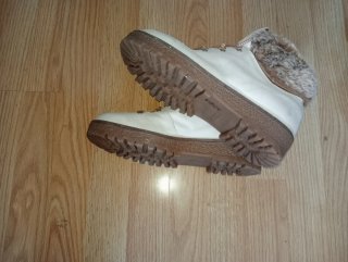 Botas de mujer blancas talla 38