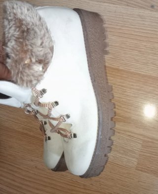 Botas de mujer blancas talla 38