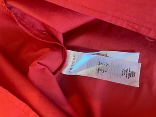 Top Primark cotone manica a sbuffo taglia M