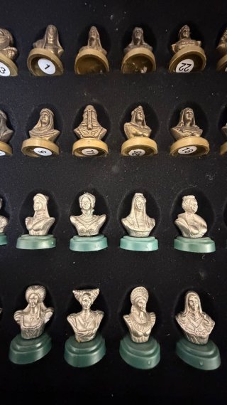 Ajedrez Coleccionista Figuras Busto