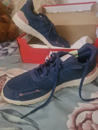 Zapatillas Adidas Talla 40 Azul/Rosa