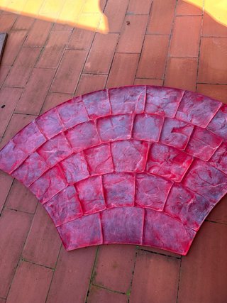 Herramienta para hormigon estampado