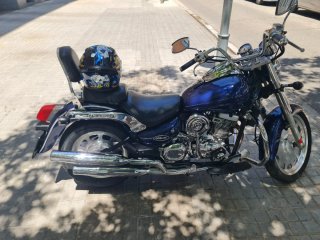 Daelim Daystar 125 VL Cruiser Azul
