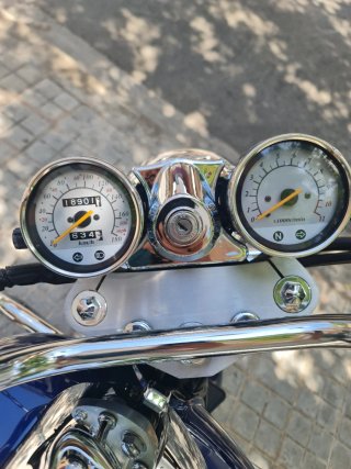Daelim Daystar 125 VL Cruiser Azul