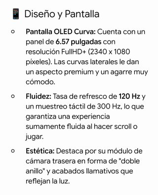 Teléfono Honor NTH-NX9