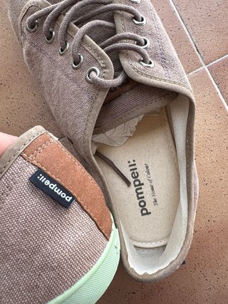 Zapatos Pompeii Marrones Talla 43