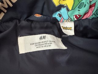 Chaleco infantil Pokémon 6-8 años H&M