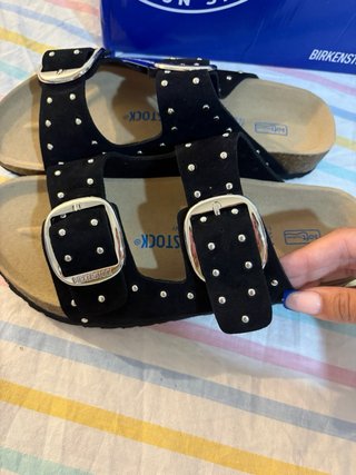 Sandalias Birkenstock negras talla 40