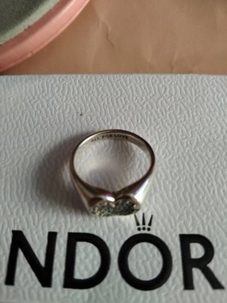 Anillo Pandora Corazón Circonitas 925