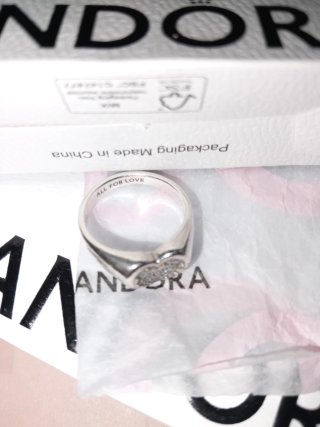Anillo Pandora Corazón Circonitas 925
