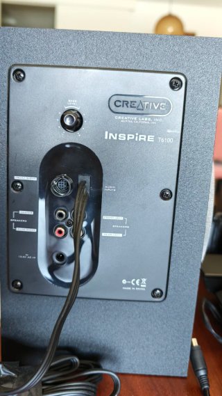 Sistema Sonido Creative 5.1 Negro