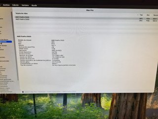 Apple Mac Pro AMD FirePro RAM 16GB SSD 1024GB NVMe