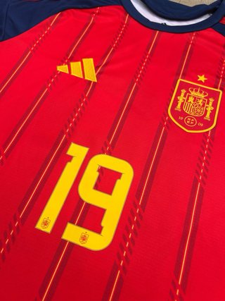 Camiseta España Lamine Yamal 19 Adidas T