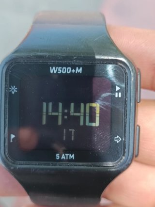 Reloj Digital Deportivo Negro