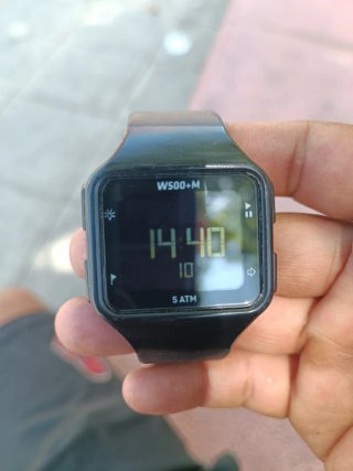 Reloj Digital Deportivo Negro